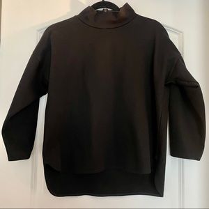 Madewell Black Mock Turtleneck Sweater